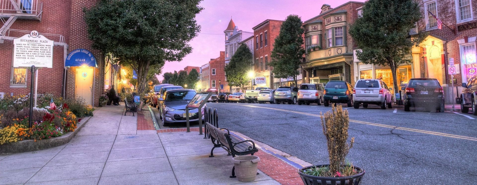 Down town Havre de Grace, MD