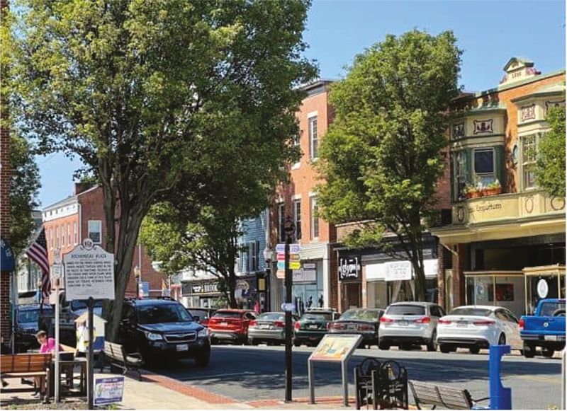 Down town Havre de Grace, MD