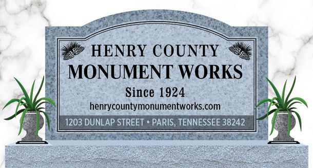 Henry County Monument Works | Monuments & More | Paris TN