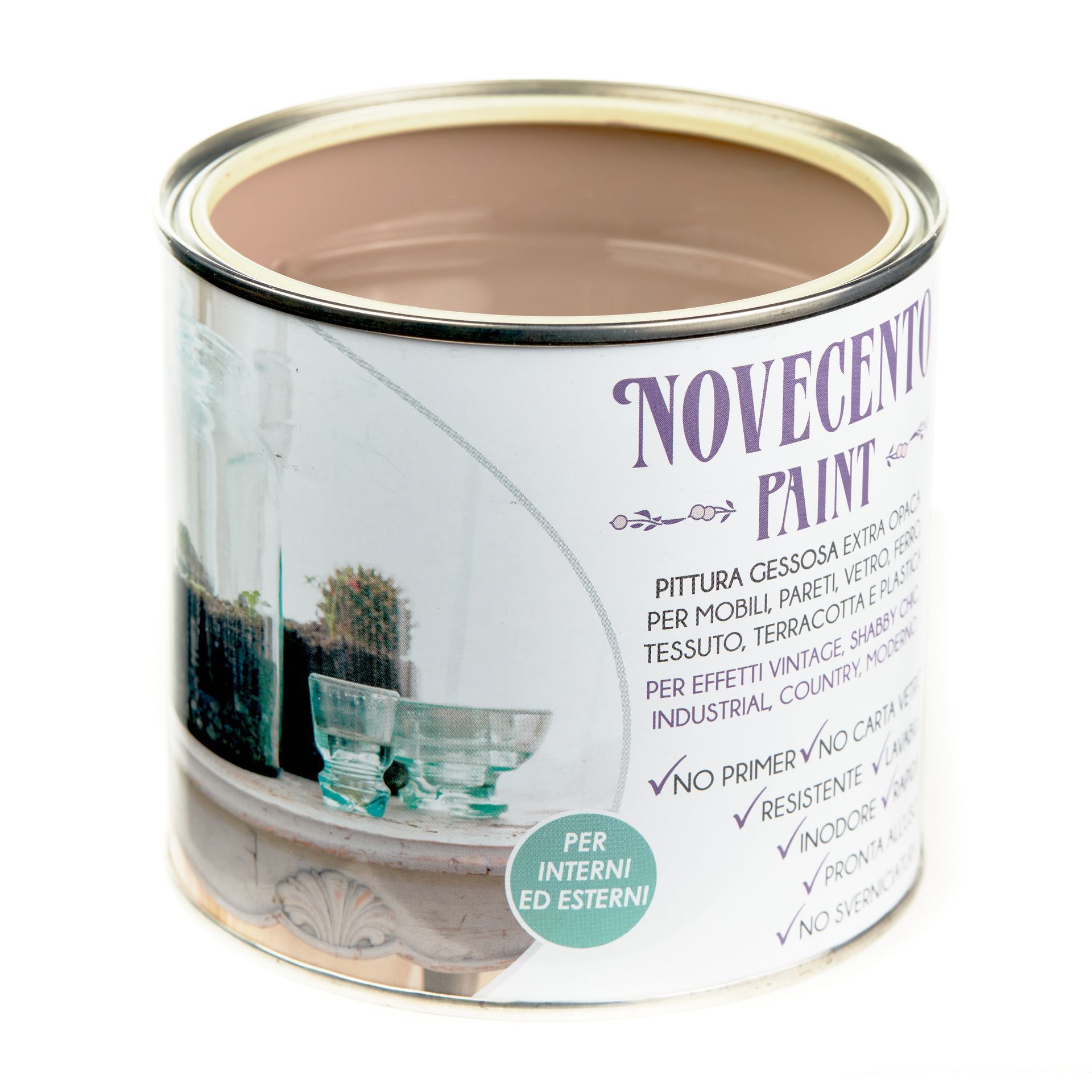 vernicia senza carteggiare novecento paint argilla