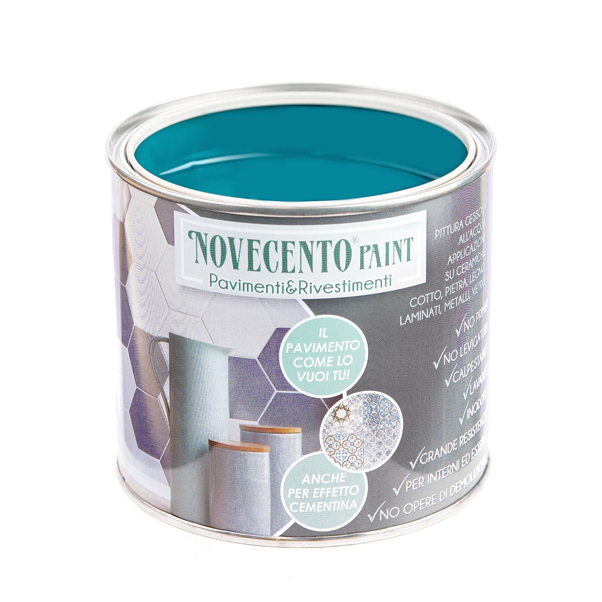 pavimenti e rivestimenti vernice capoverde Novecento Paint