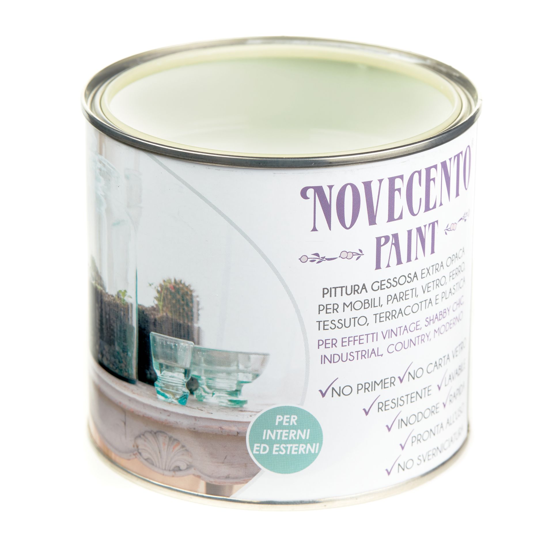 vernicia senza carteggiare novecento paint lichene