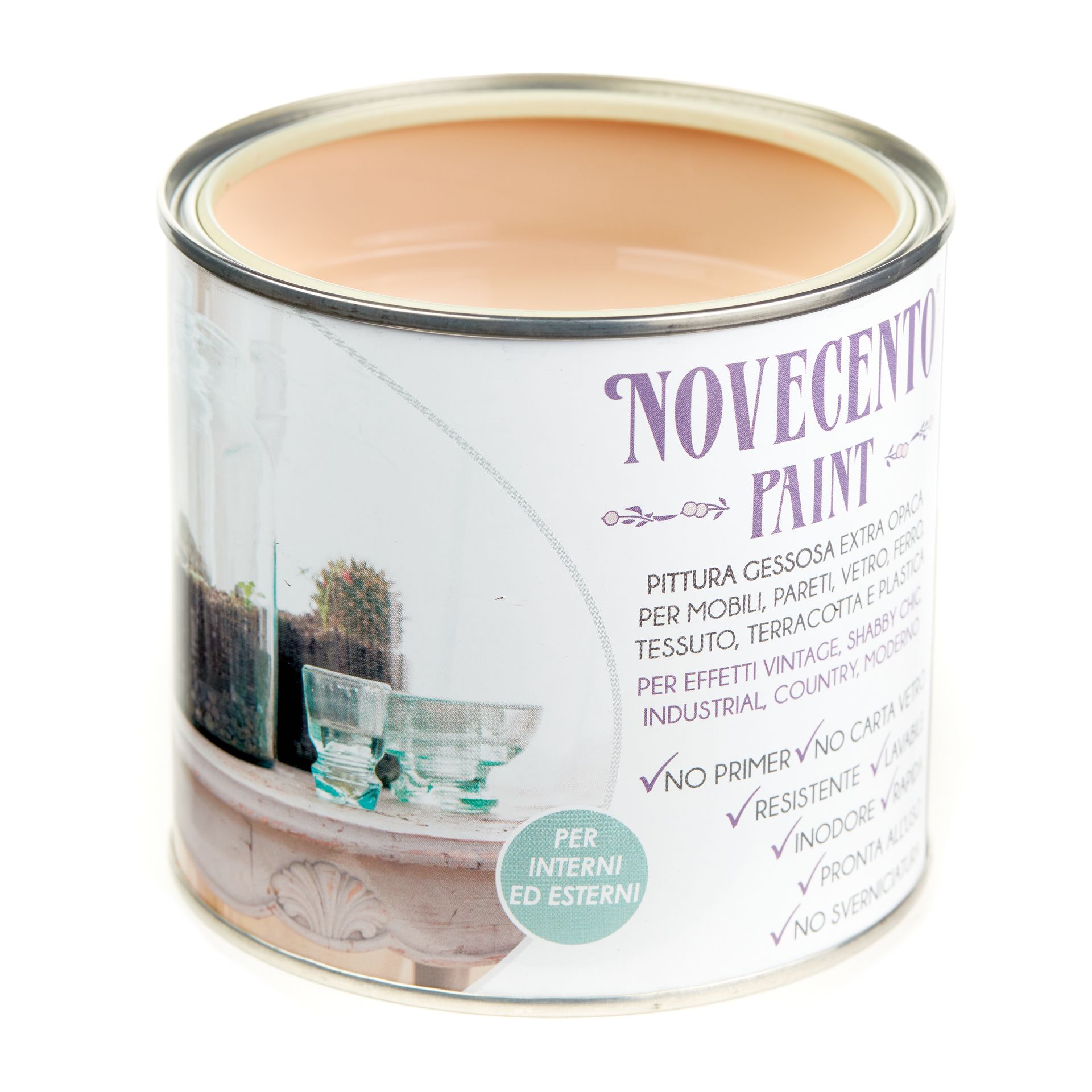 vernicia senza carteggiare novecento paint pesca antico