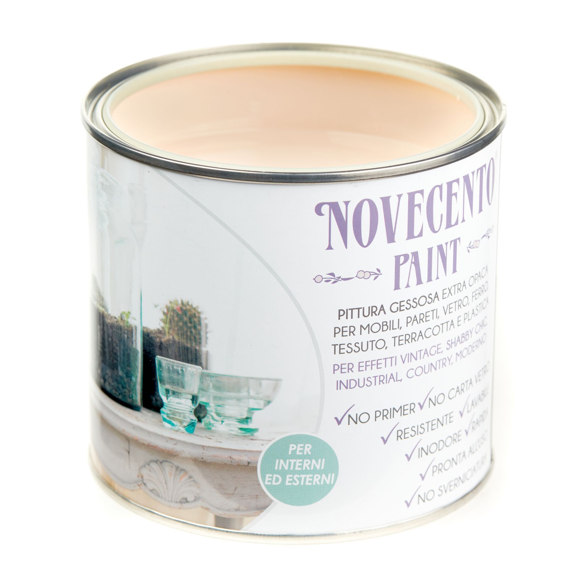 vernicia senza carteggiare novecento paint terra rosa