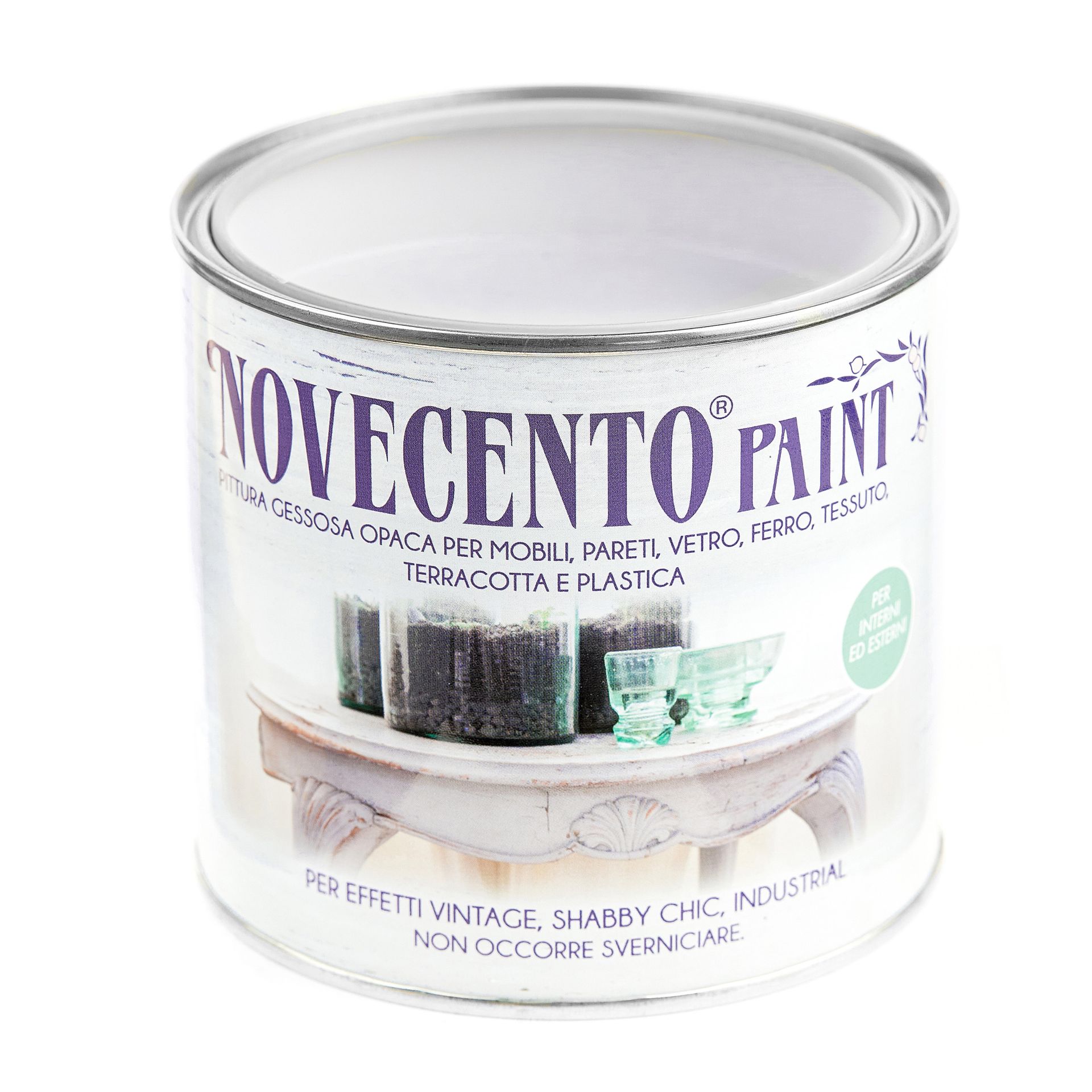 vernicia senza carteggiare novecento paint grigio cenere