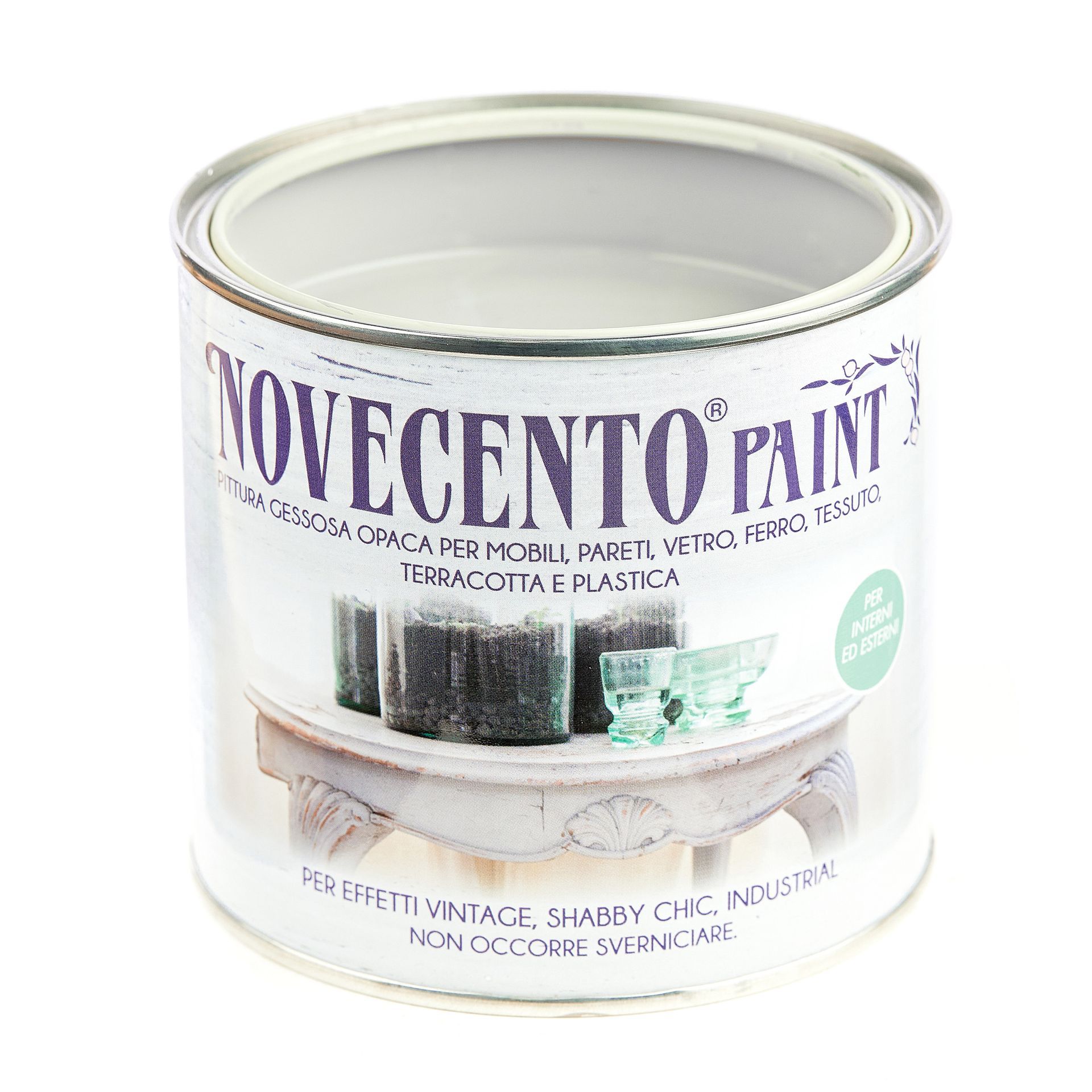 vernicia senza carteggiare novecento paint grigio fango