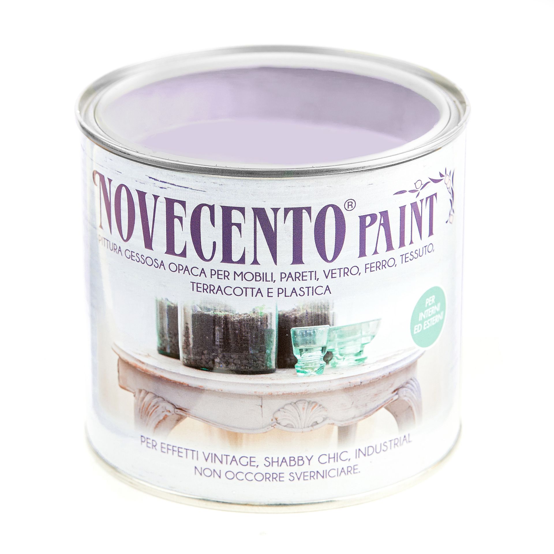 vernicia senza carteggiare novecento paint lavanda antico
