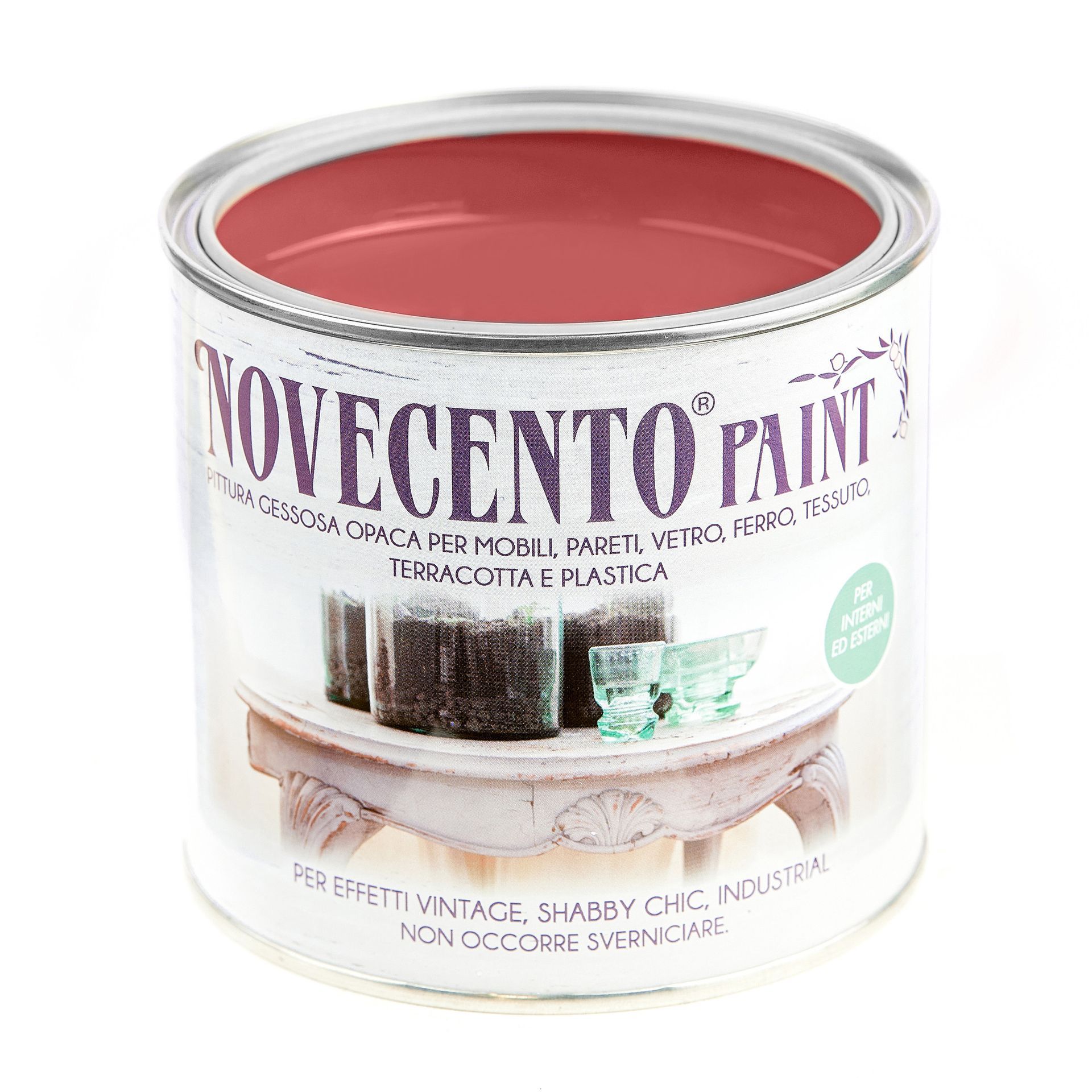 vernicia senza carteggiare novecento paint rosso primitivo