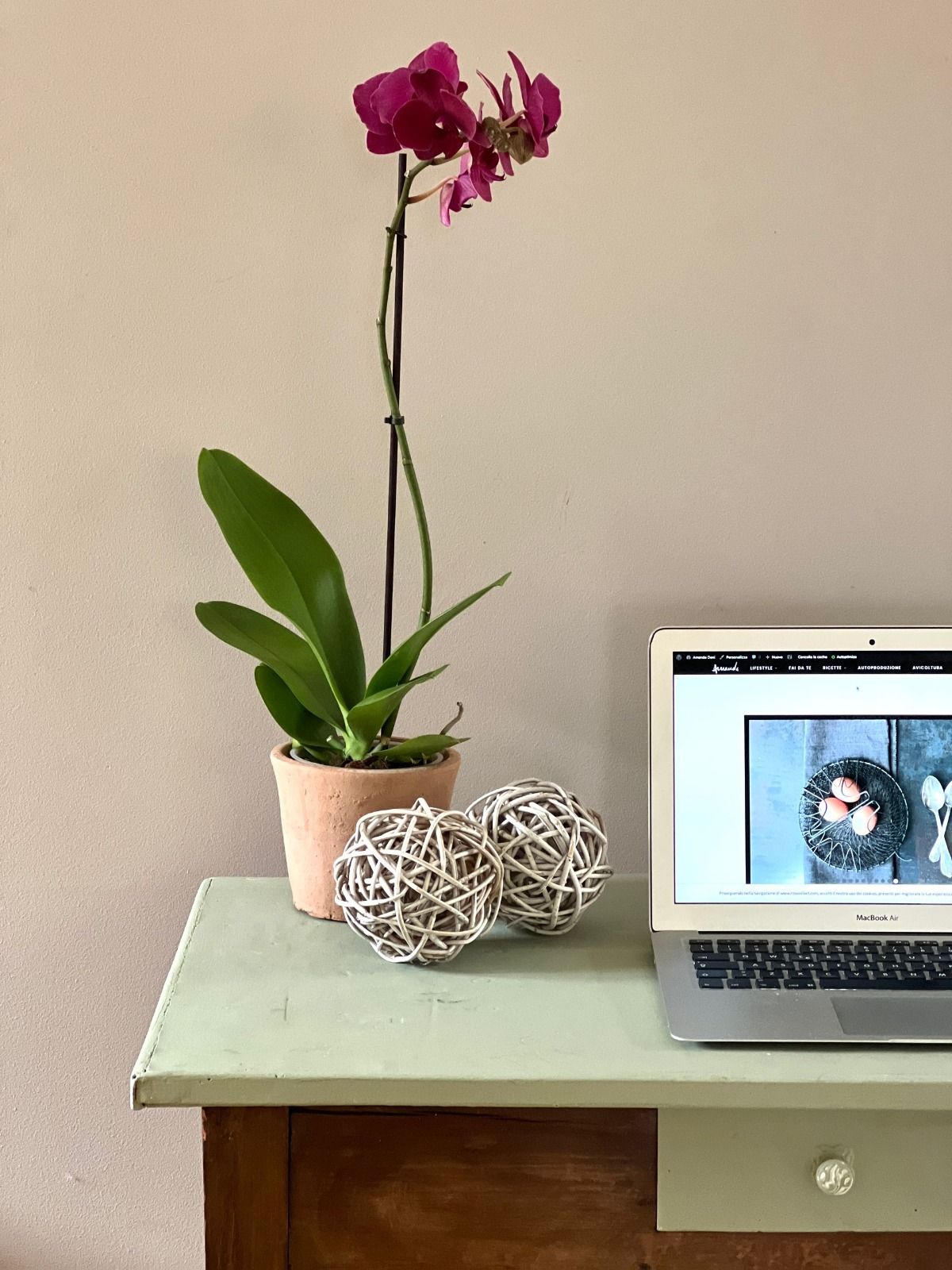 vernicia senza scartavetrare Novecento Paint stanza