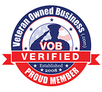 A veteran owned business verified proud member logo