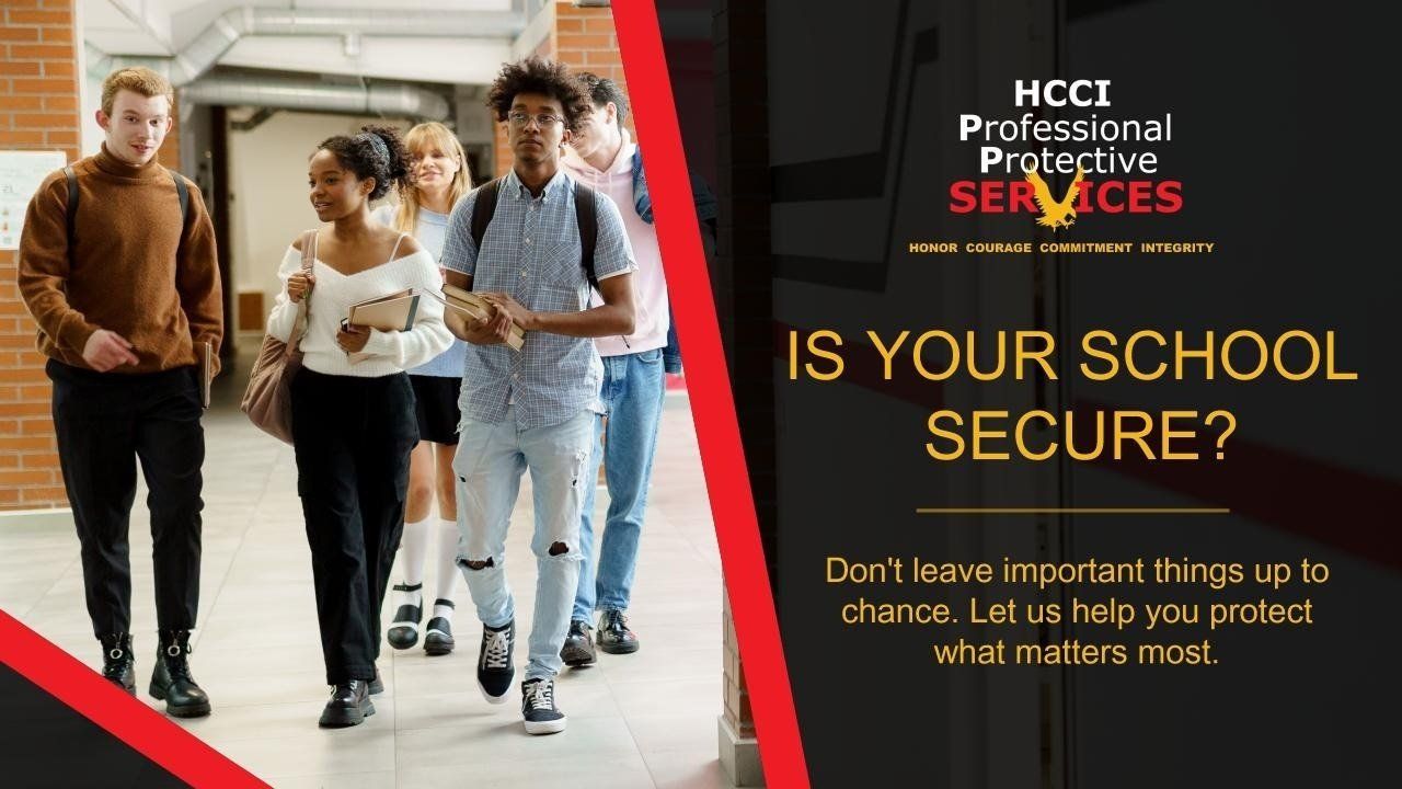 A group of people are walking down a hallway.