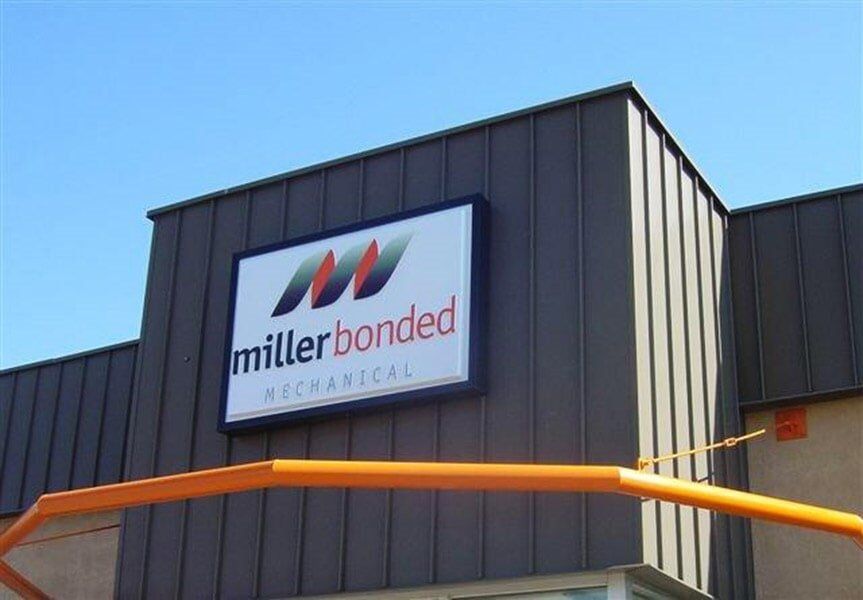 Miller Bonded sign - Cabinet signs in Albuquerque, NM