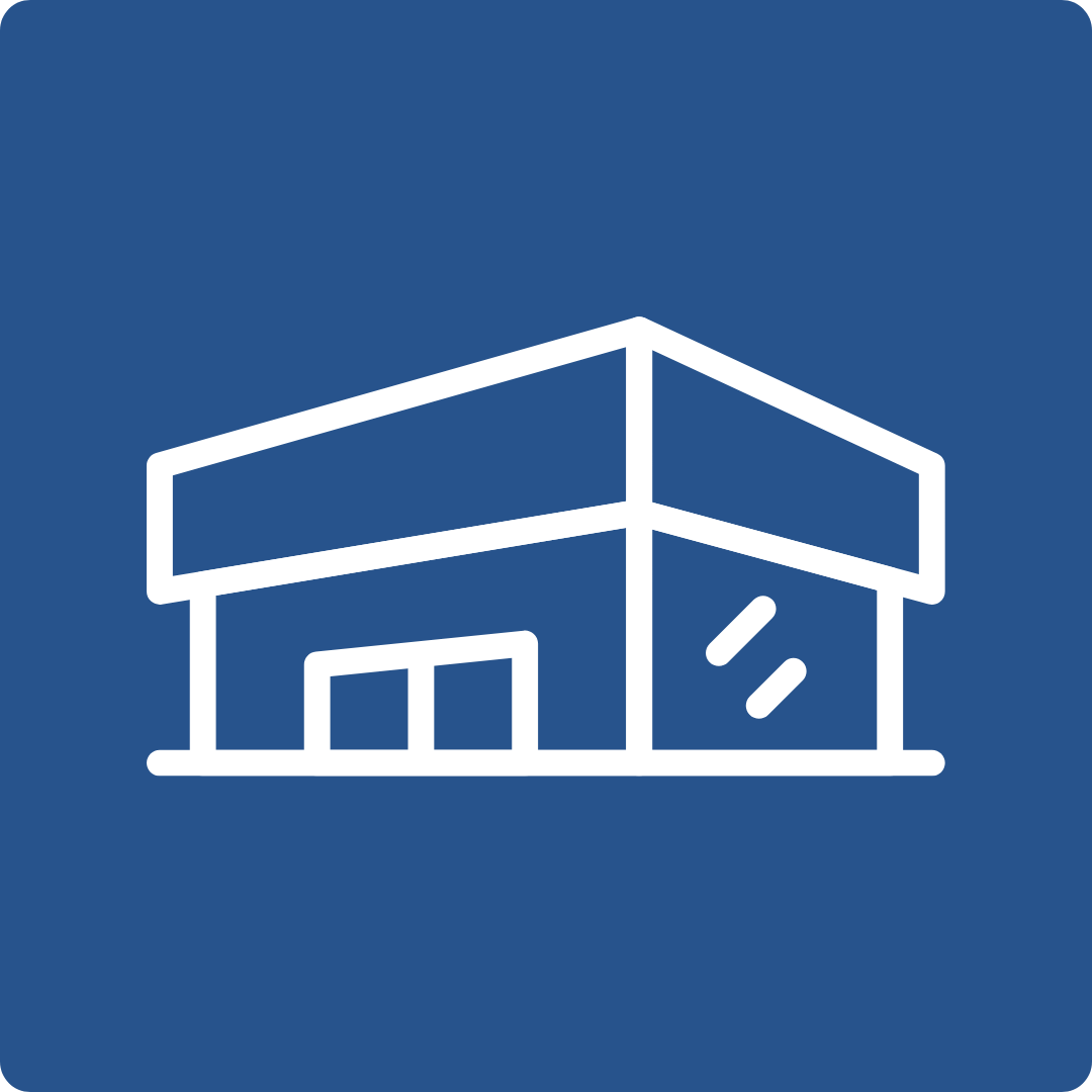 Commercial building icon