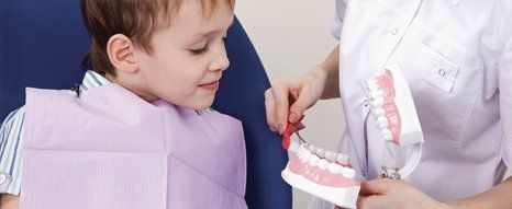 Dental health advice for children