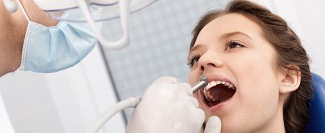 Dental cleaning, filling and crowns