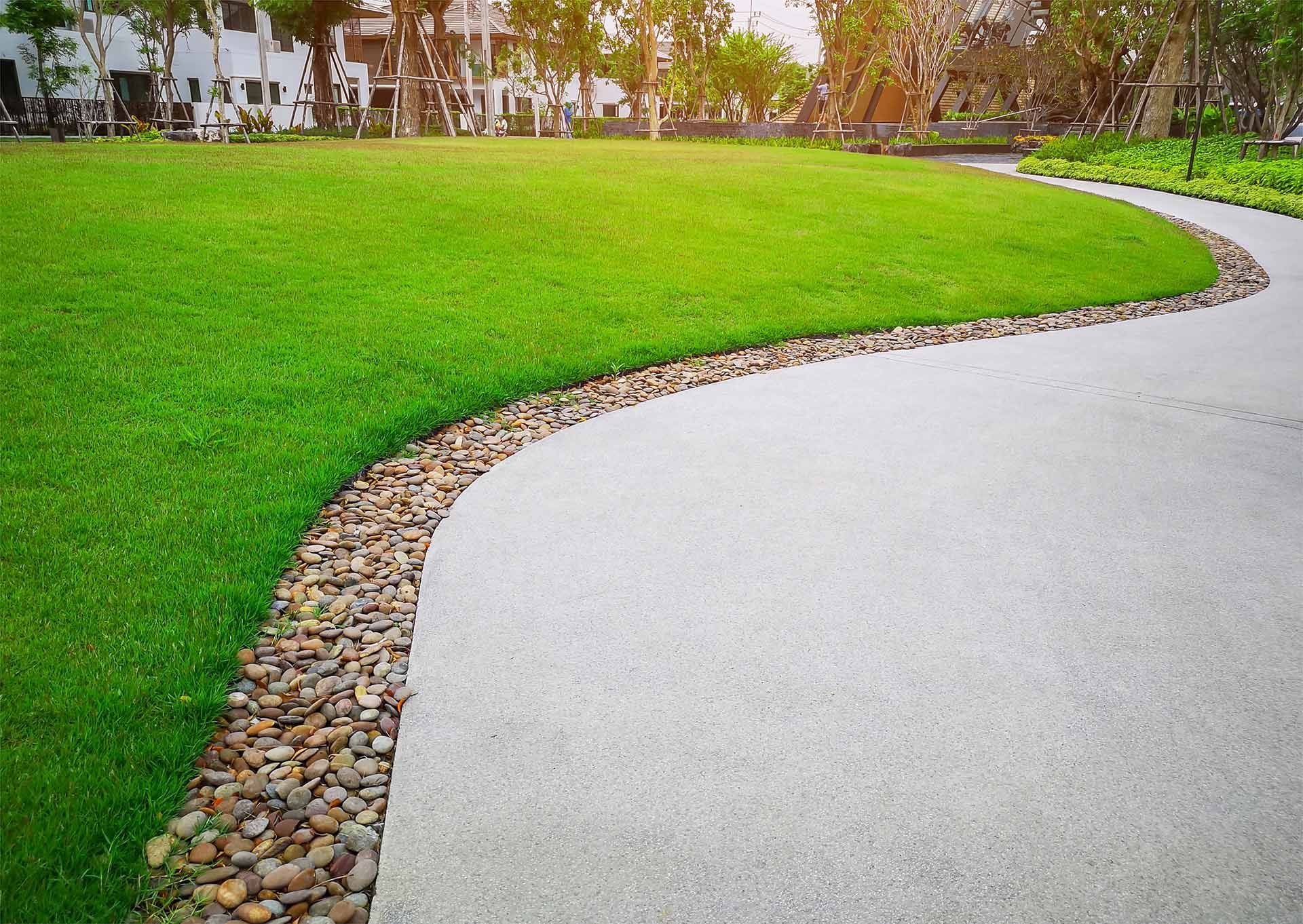 Decorative Concrete Path In Hervey Bay QLD