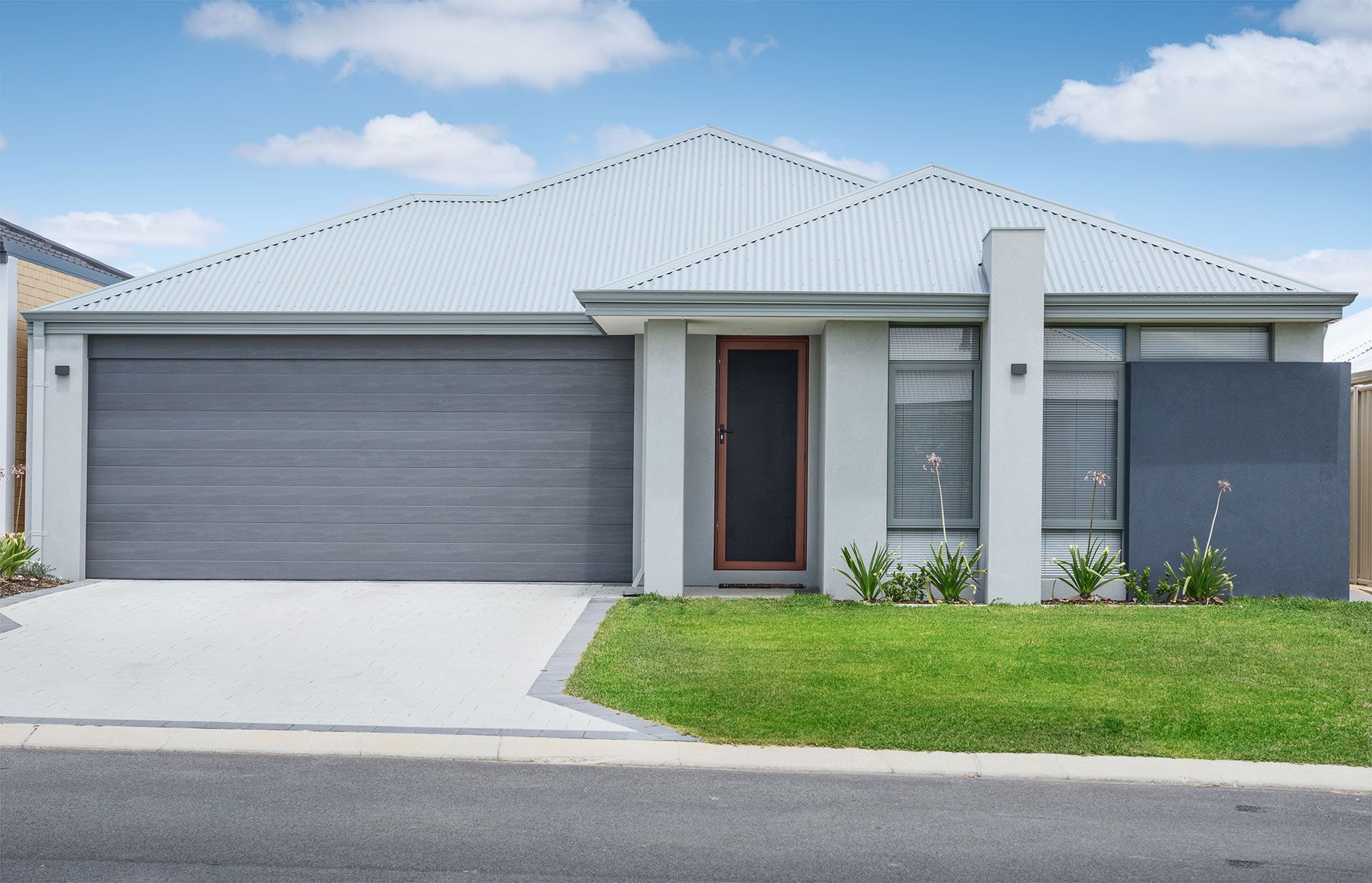 Newly Constructed Driveway Concrete Driveway In Pialba QLD 