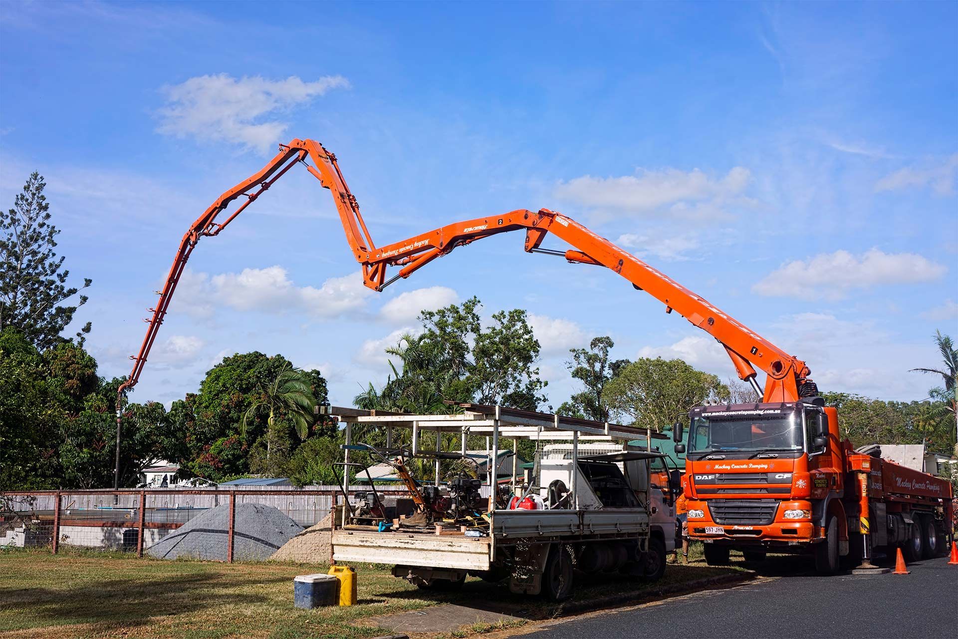 Newly Constructed New Concrete Slabs In Hervey Bay