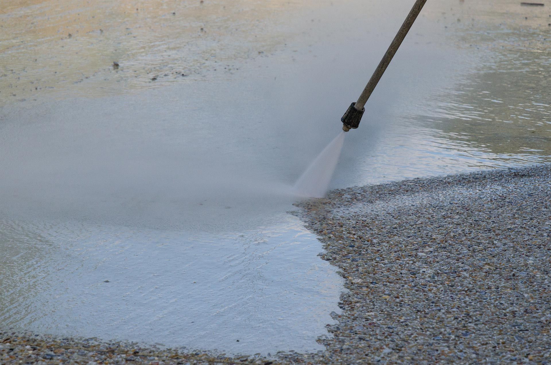 New Exposed Aggregate Concrete In Dundowran Beach QLD Australia