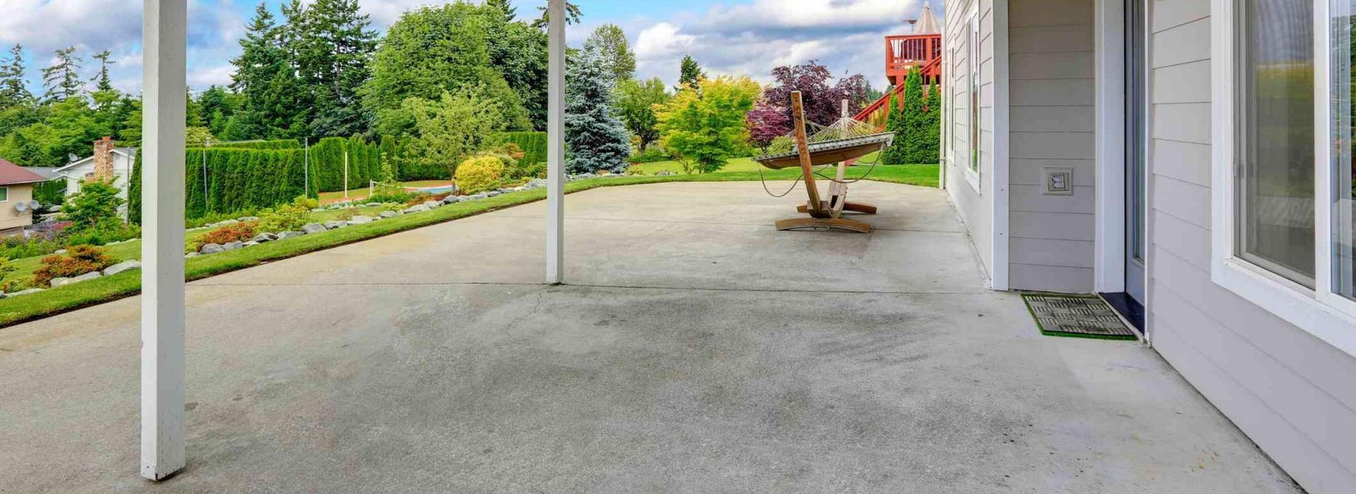 Sleek Concrete Patio In Hervey Bay