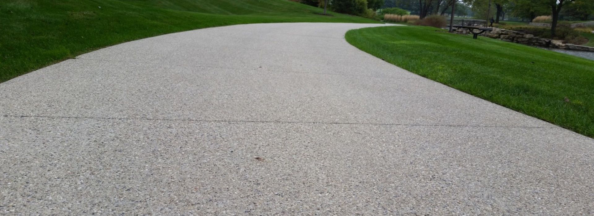 Slip Resistant Exposed Aggregate Pathway In Hervey Bay Australia