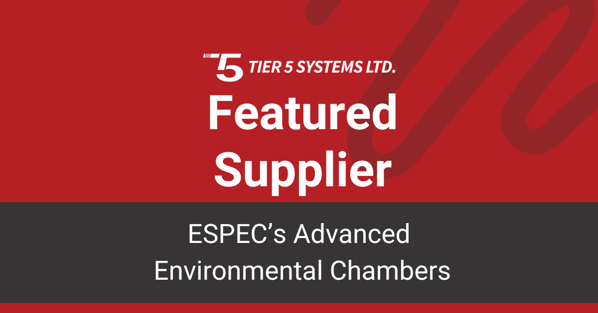 ESPEC's Advanced Environmental Chambers | Tier 5 Systems