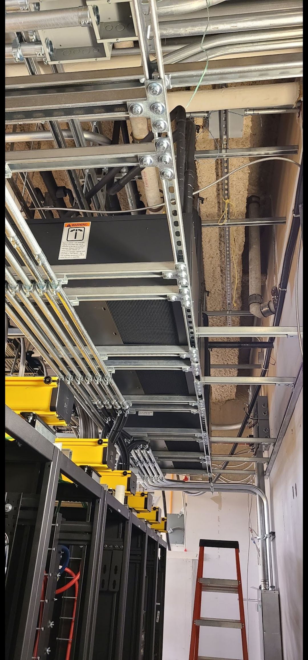 Vertiv Pumped Refrigerant over aisle module for single row