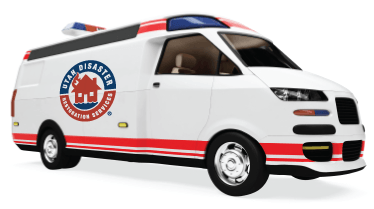 Disaster  Restoration — Utah Disaster Restoration Service Vehicle