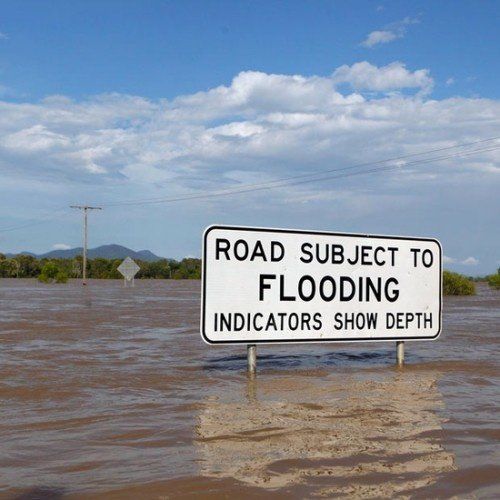 Flood Depth — Flooding Depth Sign Board