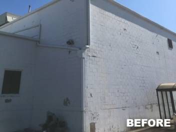 Cotterman & Company, Inc Sheet Metal Siding Installation Before