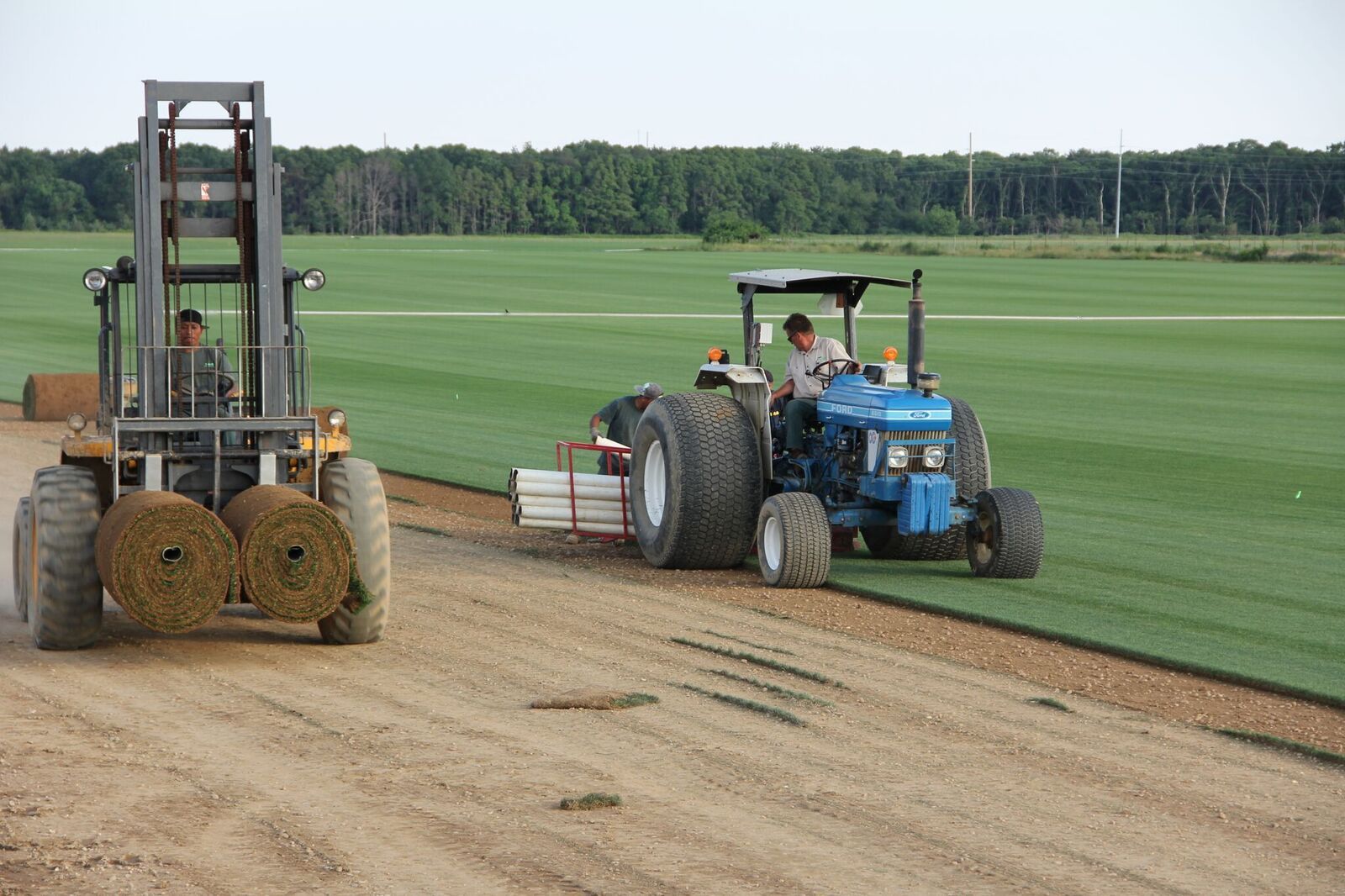 Sunfield—sod farming in Wading River, NY