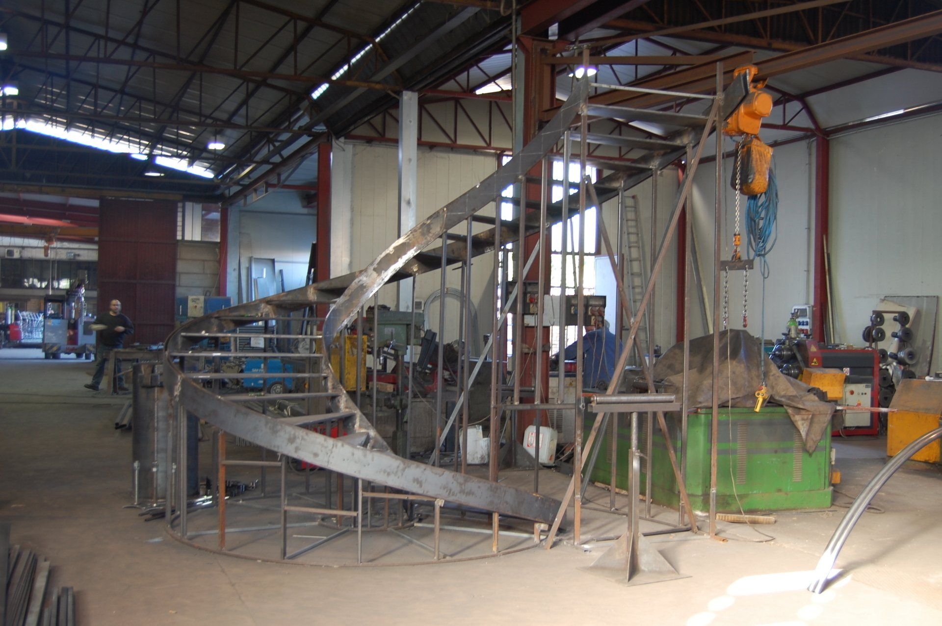 struttura in metallo