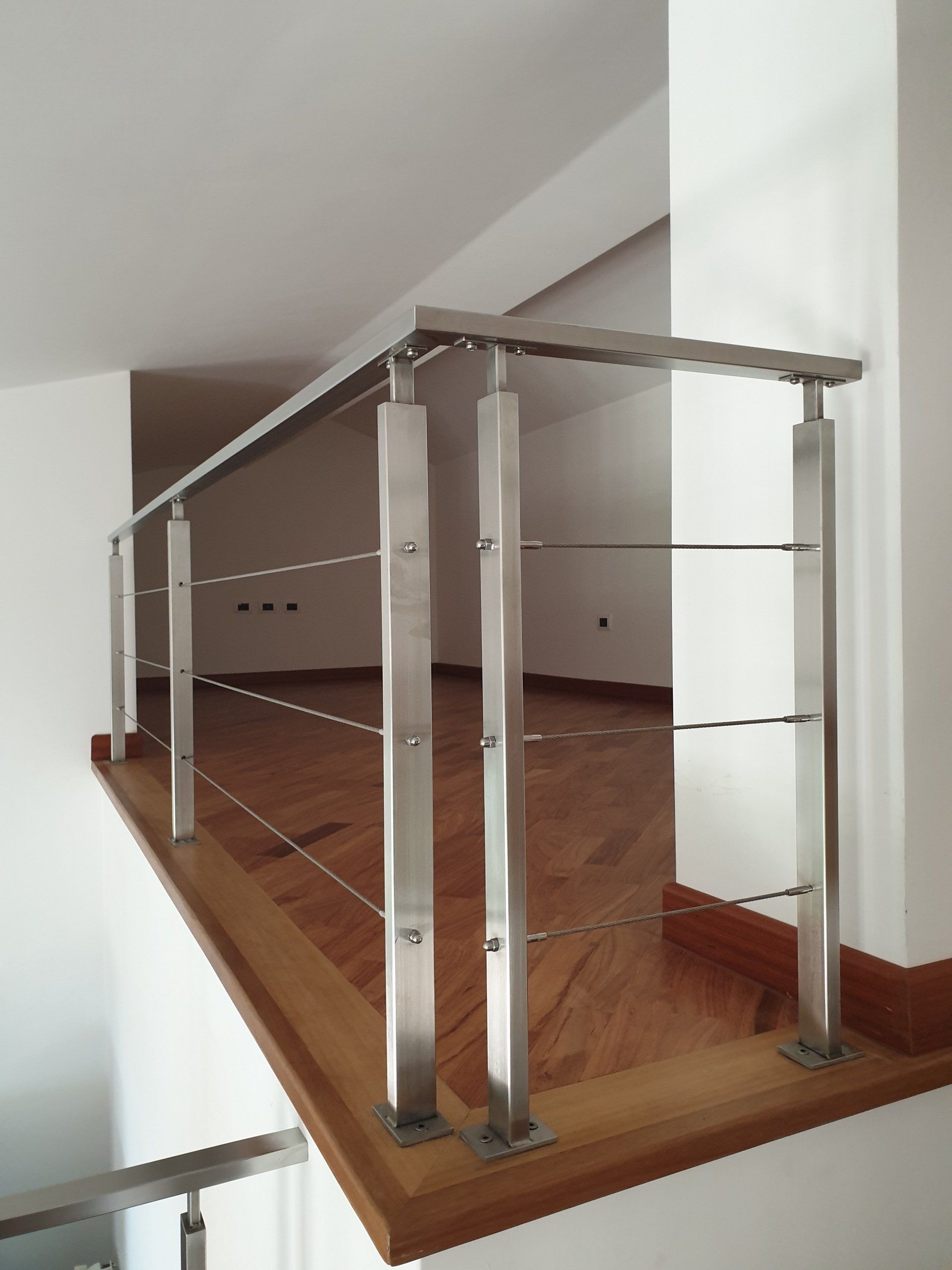 parapetto in metallo