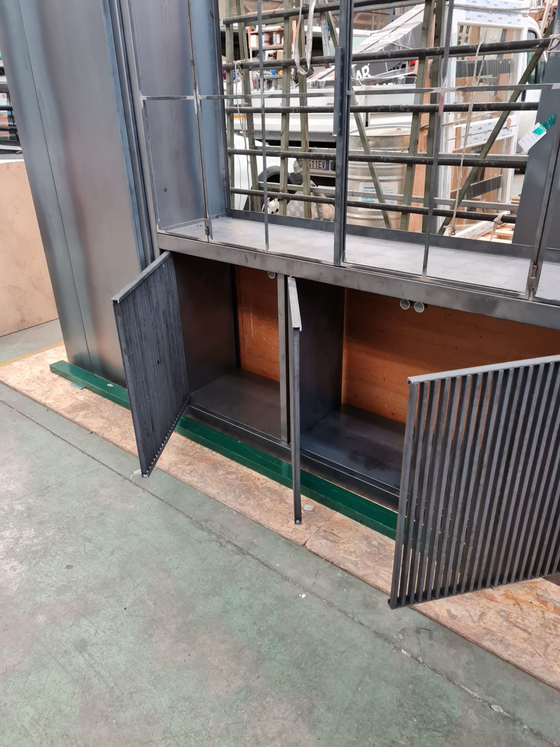 struttura in metallo