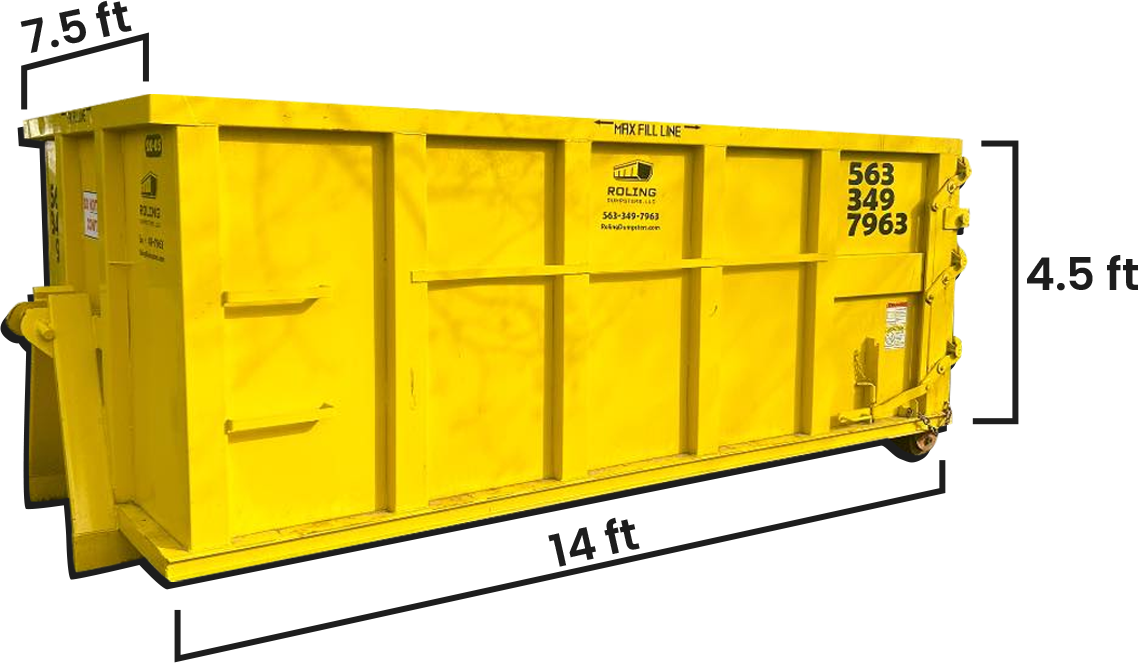 15 Yard Dumpster
