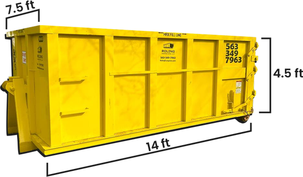15 Yard Dumpster