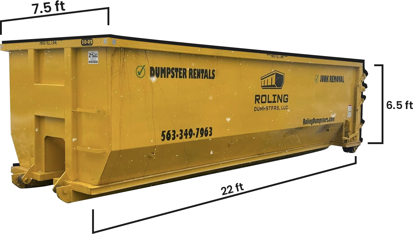 30 yard dumpster