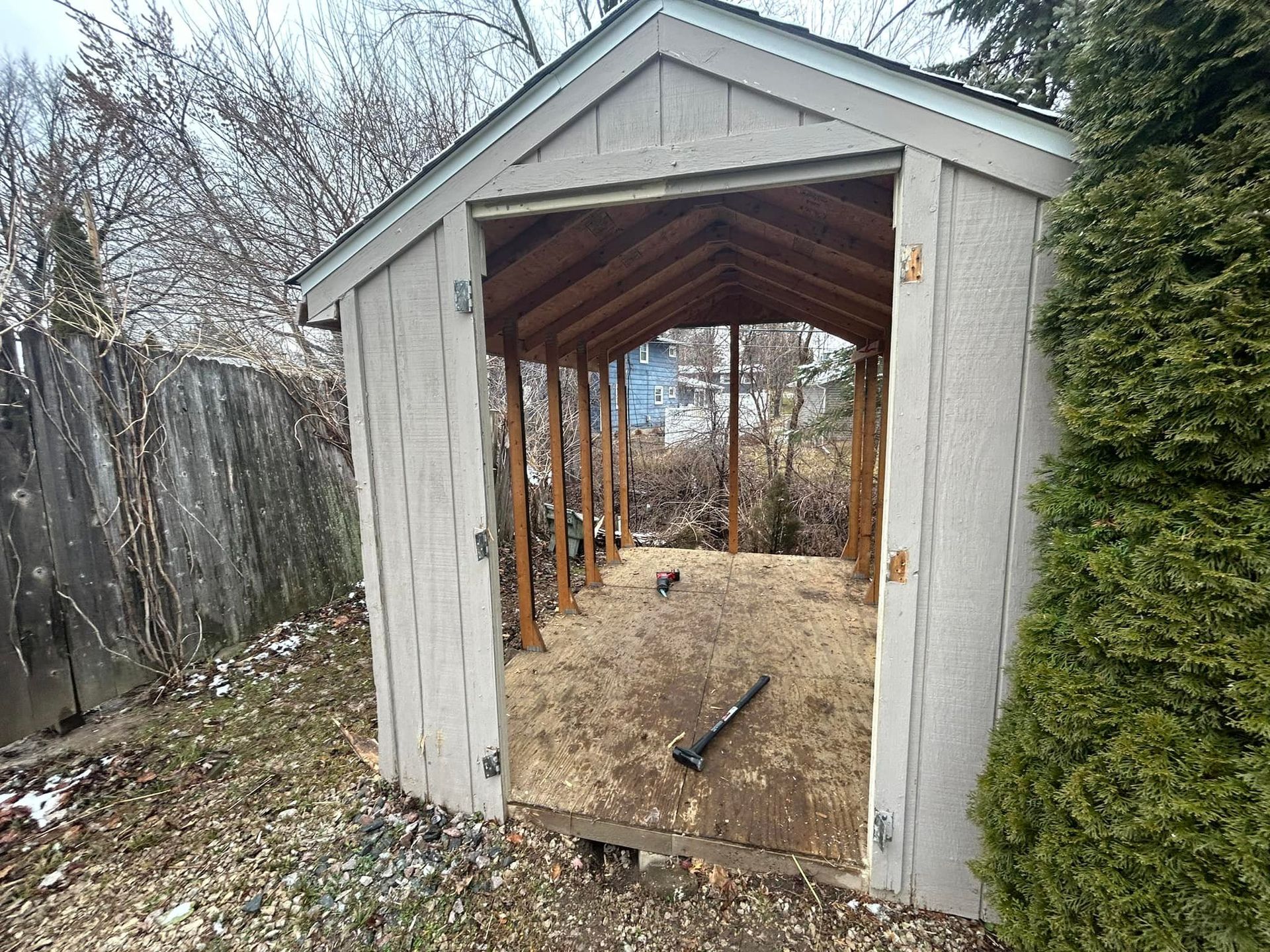 shed demolition