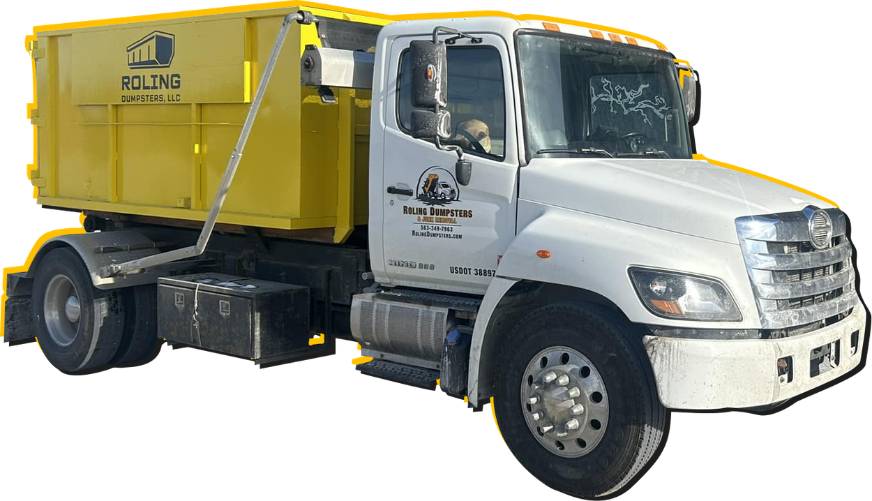 roling dumpsters tru k