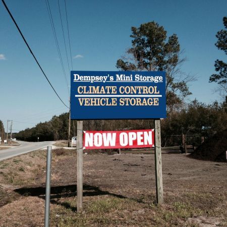 Dempsey Self Storage Signage — Jacksonville, NC — Dempsey Self Storage