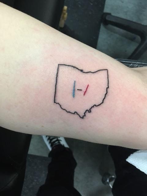 Ohio Tattoo  Etsy
