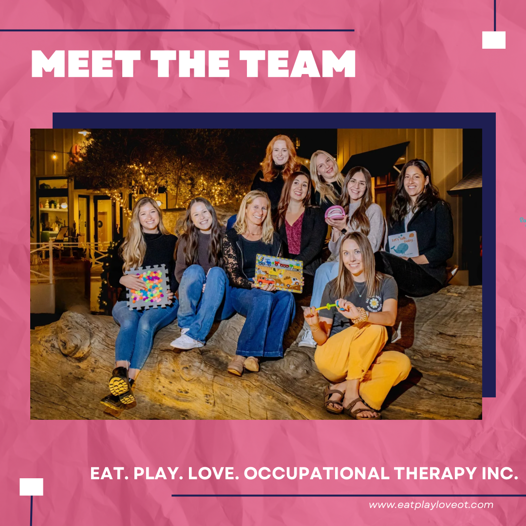 Eat. Play. Love. Occupational Therapy Team Photo