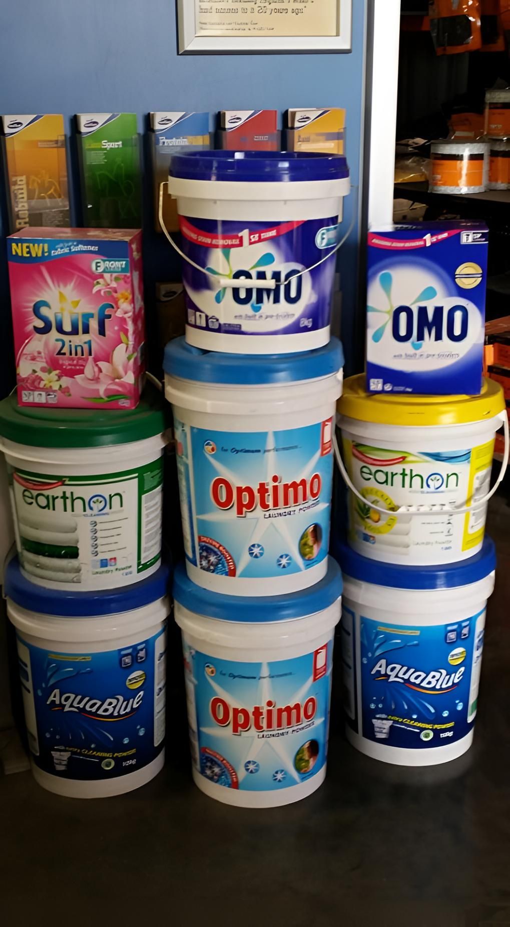 A Bunch of Buckets of Laundry Detergent  — MacCallum & Company In Scone, NSW
