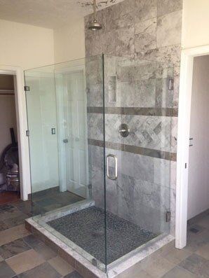 Wraparound Shower — Glass Shower Room in Lodi, CA