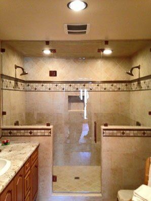 Single Shower — Shower Room Inside The Bedroom in Lodi, CA
