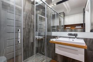 Shower Doors — Shower With Glass Partition in Lodi, CA
