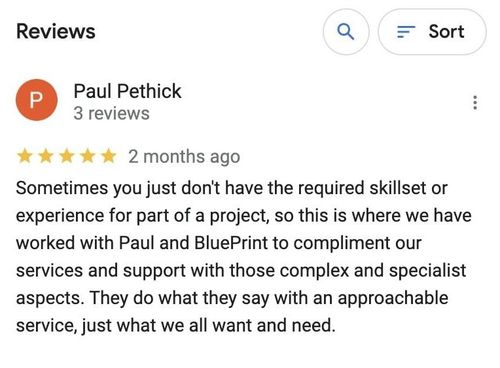 Customer review