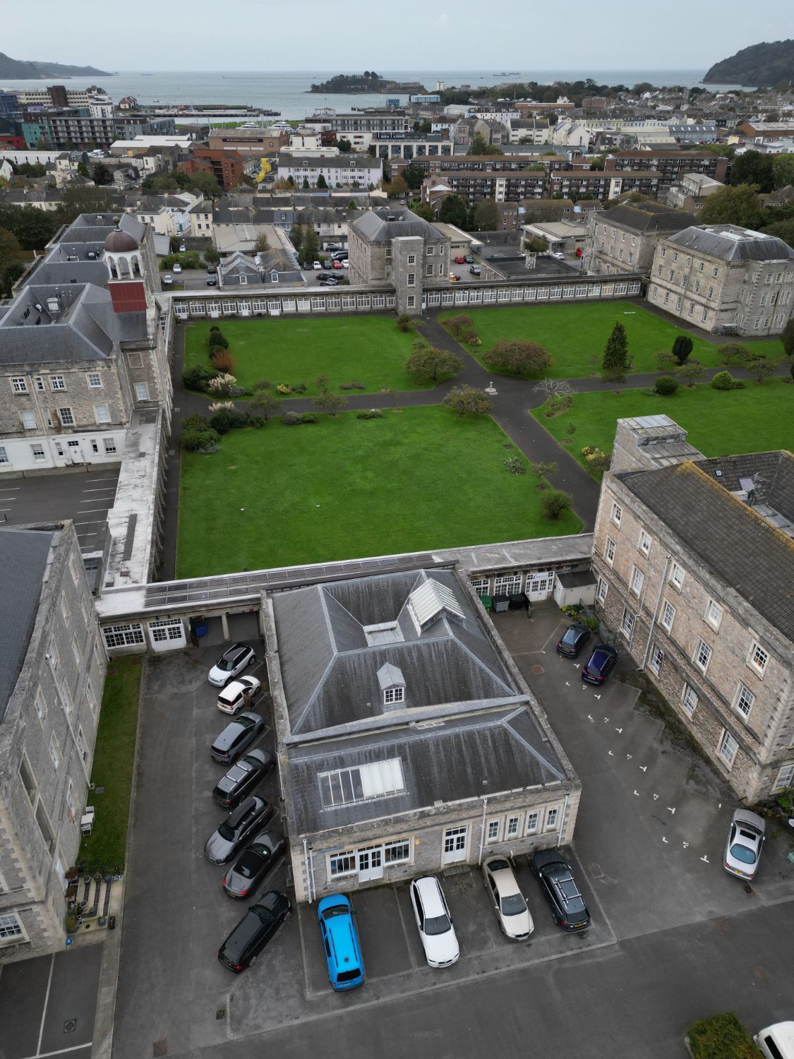 Aerial views of Norbury Court