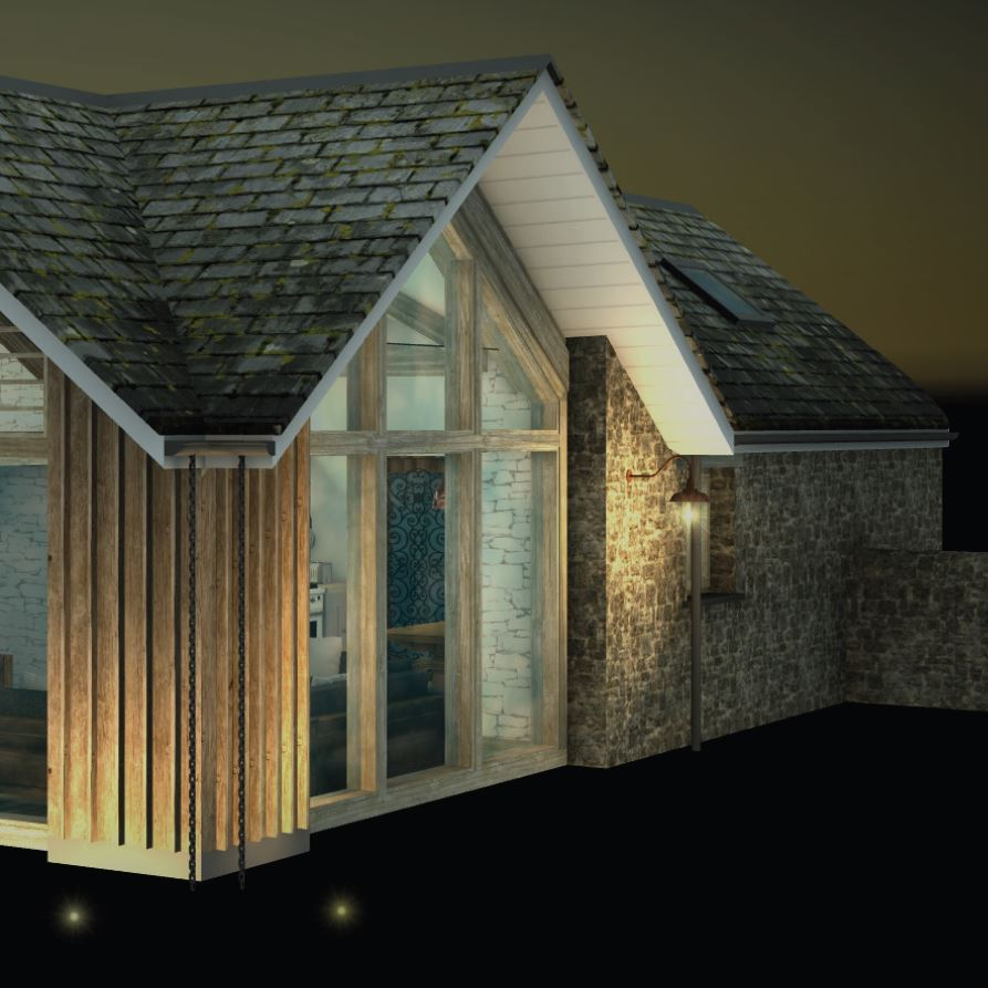 Drawing of barn conversion