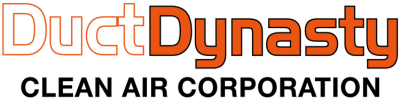 The logo for duct dynasty clean air corporation